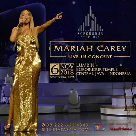 MARIAH CAREY LIVE IN CONCERT AT BOROBUDUR - Taman Wisata Candi