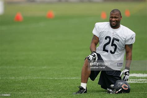 Cornerback Dion Byrum of the Chicago Bears works out during the first ...