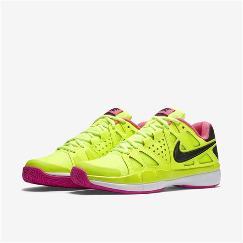 Nike Womens Air Vapor Advantage Tennis Shoes - Yellow - Tennisnuts.com