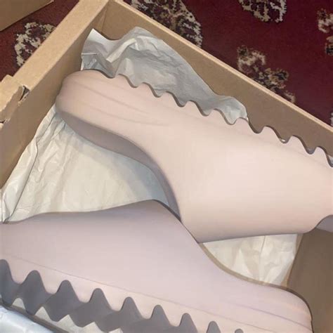 Box Fresh Yeezy Slide “Pure Restock” UK 8 They look... - Depop