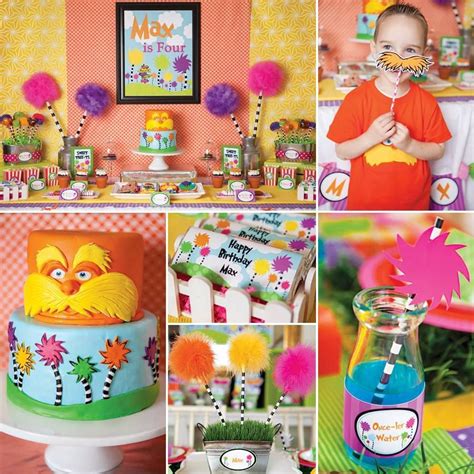 Lorax themed birthday party – Artofit