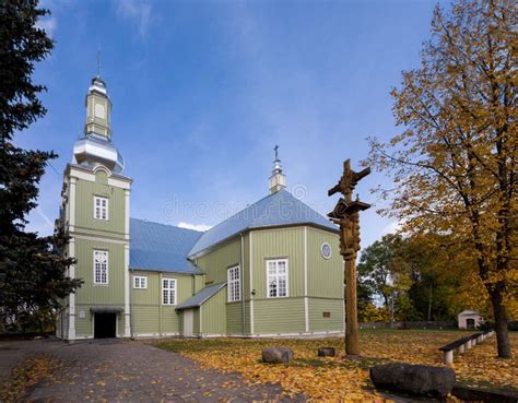 Church of Revelation of Christ in Prienai Editorial Stock Image - Image of town, religion: 114032724