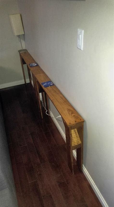 Behind Couch Table | Diy sofa table, Couch table diy, Behind couch table diy