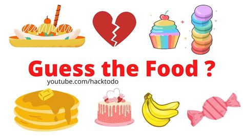 Guess the Food!|Guess the food Quiz|hacktodo - YouTube