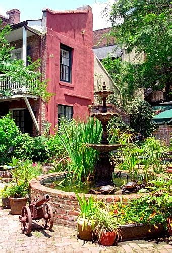 New Orleans - French Quarter Courtyard "Hotel Maison de Ville ...