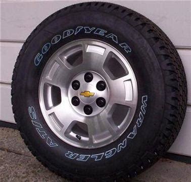 New - 2013 Chevy Silverado Pickup 17'' Alloys / 265-Goodyear ATS Tires ...