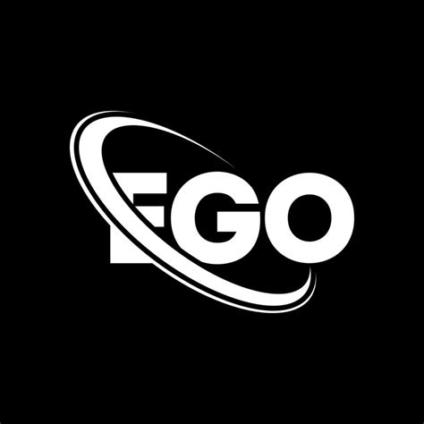 EGO logo. EGO letter. EGO letter logo design. Initials EGO logo linked with circle and uppercase ...