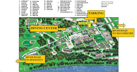 Snhu Campus Map Pdf | Time Zones Map