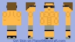 Buff Guy Minecraft Skin