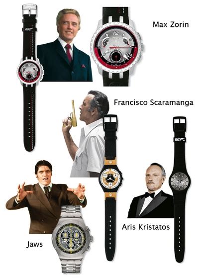 Swatch 007 Villain Collection | Bond Lifestyle