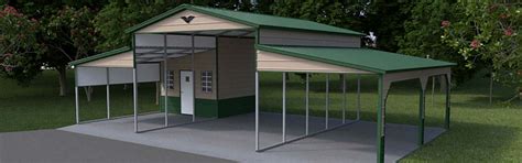 Custom Metal Barns | Galvanized Steel Buildings | Eagle Carports