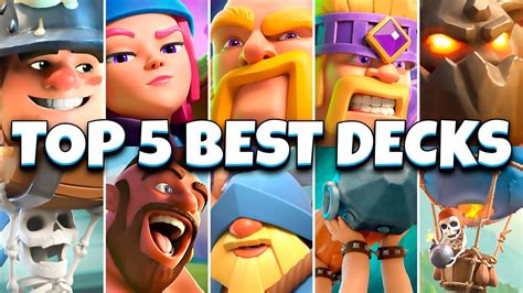 Top 5 *BEST* Clash Royale Decks (July 2023) - YouTube