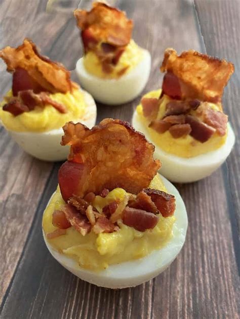 Bacon Deviled Eggs - BENSA Bacon Lovers Society