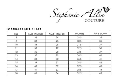 Maggie Sottero size chart | Dresses Images 2022