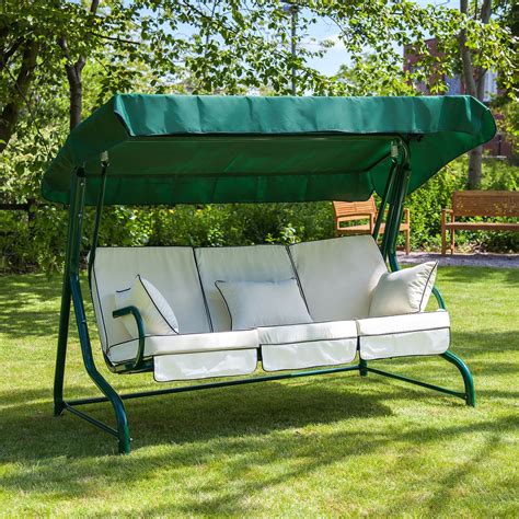 Swing Seat for 3 with Luxury Cushions | Jardim