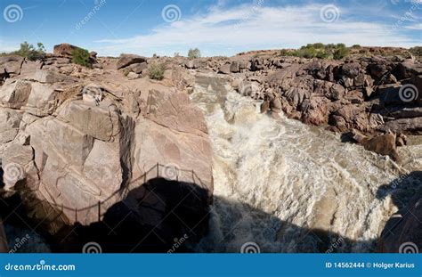 Augrabies Falls (South Africa) Stock Photo - Image of augrabies, blue: 14562444