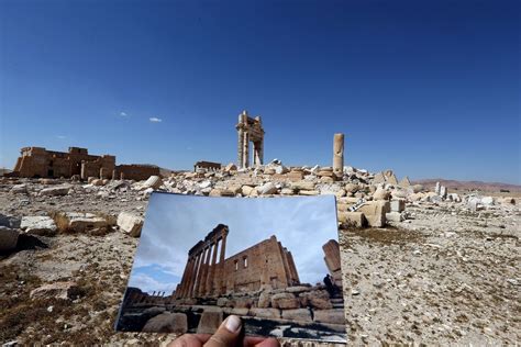 Syrian government forces have recaptured the ancient city, which had been under ISIS control ...