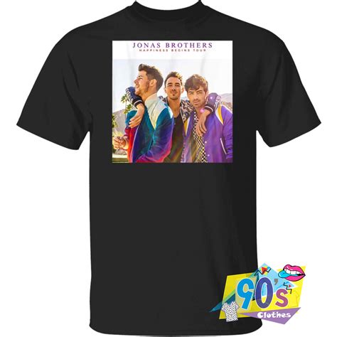 Jonas Brothers Happiness Begins Tour T Shirt On Sale - 90sclothes.com