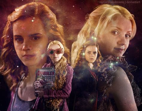 Hermione Granger and Luna Lovegood - Hermione Granger and Luna Lovegood friendship Fan Art ...