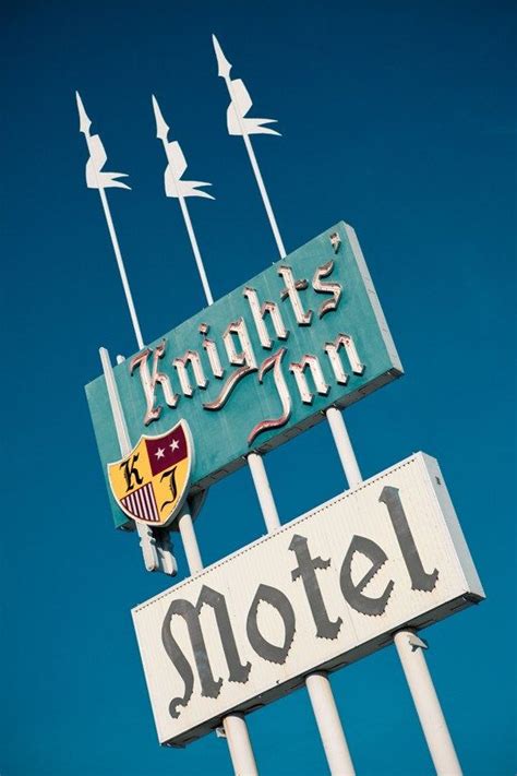 Vintage Knights' Inn Neon Motel Sign - Medford Oregon - Historic ...