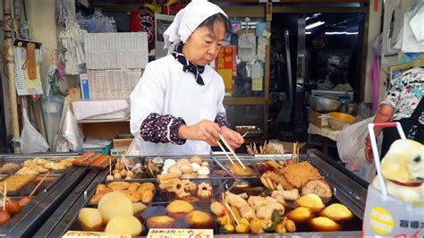 JAPANESE STREET FOOD - Tokyo Street Food Tour | AUTHENTIC Street Food ...