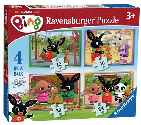 Bing 4 in Box | Children's Puzzles | Puzzles | Products | uk | Bing 4 in Box