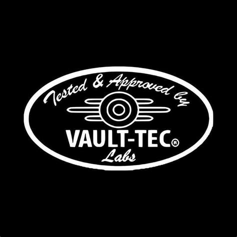 Vault Tec Logo Vinyl Decal Sticker