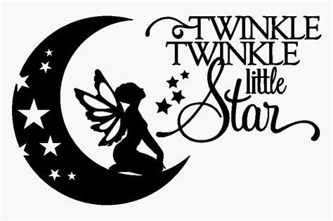 Twinkle, Twinkle, Little Star Silhouette Logo Art - Twinkle Twinkle Little Star Do You Know, HD ...