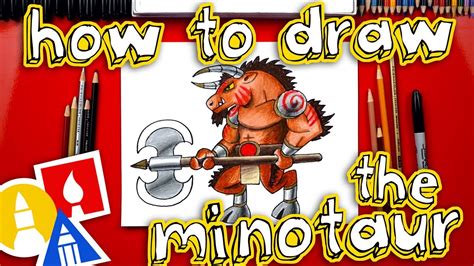 How To Draw The Minotaur 🐮 - YouTube