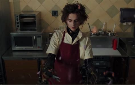 Tim Burton hails Timothée Chalamet's 'Edward Scissorhands' Super Bowl ad