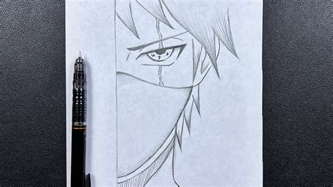 Easy anime drawing | how to draw ninja boy step-by-step - YouTube