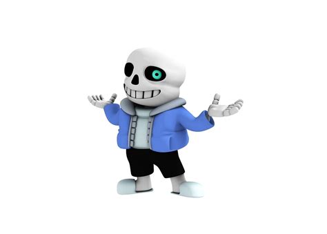 "Undertale: 3D Sans" by Spoons2 McGee | Redbubble