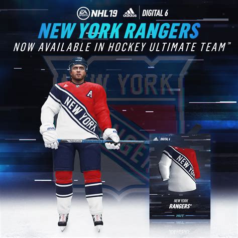 NHL - Adidas reinvents Original Six jerseys in EA Sports' 'NHL 19'