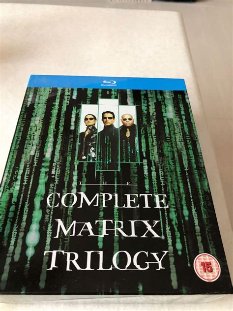 Complete Matrix Trilogy (3 Blu Ray Movies), Hobbies & Toys, Music ...