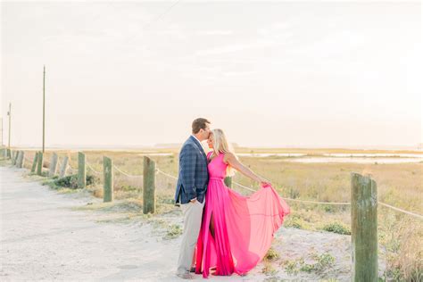 Summer Engagement Session on Folly Beach — A Lowcountry Wedding Blog ...