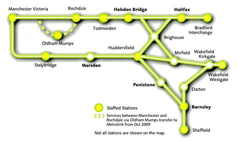 Northern Trains rail maps