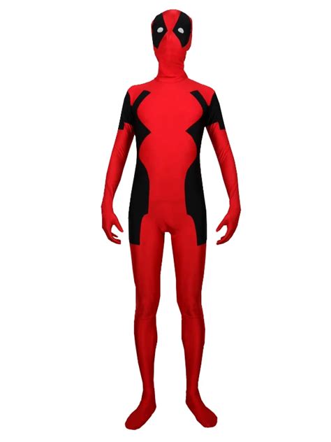 New Deadpool Costume one piece both sides deadpool costume Factory ...