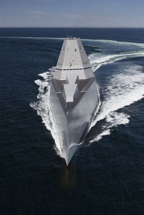 Next Generation Destroyer Zumwalt Delivers -- USNI News