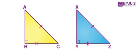 Which of the Following Are Right Triangle Congruence Theorems