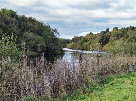 River Aire at Fairburn in West Yorkshire, England 4889471 Stock Photo ...