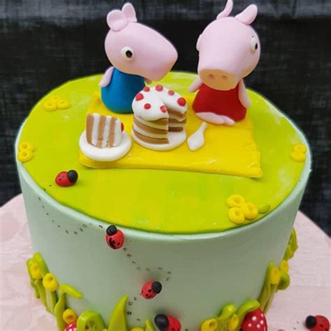 Online Peppa Pig Chocolate Cake Gift Delivery in Singapore - FNP