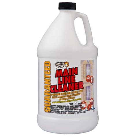 Instant Power 128 oz. Main Line Cleaner-1801 - The Home Depot