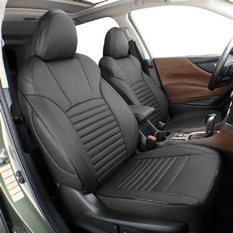 EKR Leather Custom Car Seat Covers for Subaru Crosstrek