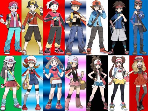 Max Pokémon Wolrld Club: Os Protagonistas dos Jogos | Pokemon personajes, Arte pokemon, Pokemon