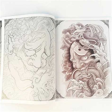 Tattoo Books Traditional Tattoo Flash Book Pattern Fine Lining For ...