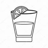 Shot Glass Coloring Page  Vrogueco sketch template