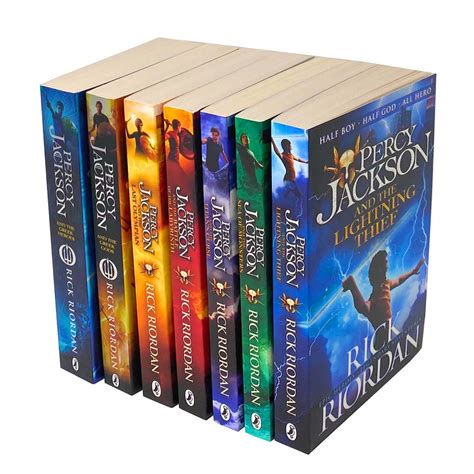 Percy Jackson & the Olympians 7 Children Book Collection Set Series il ...