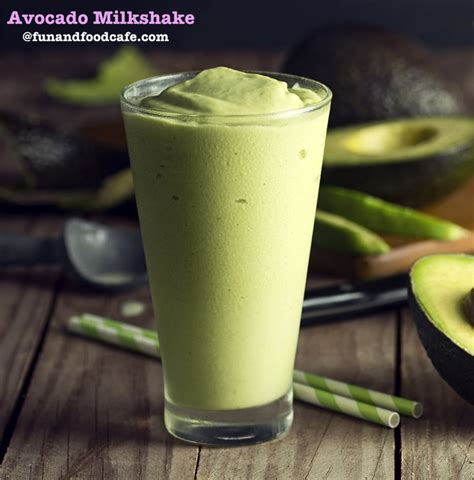 Avocado Cardamom Milkshake | Fun and Food Cafe