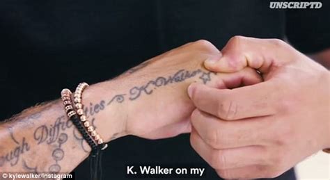 Kyle Walker explains the meaning behind his tattoos | Daily Mail Online