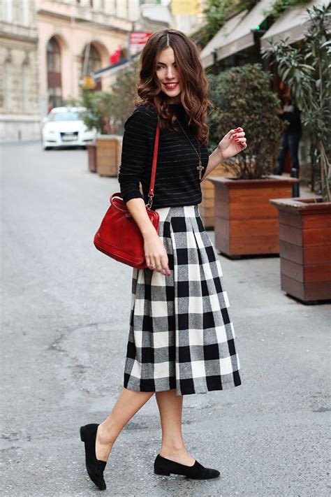 Red black and white outfit ideas | Dresses Images 2022